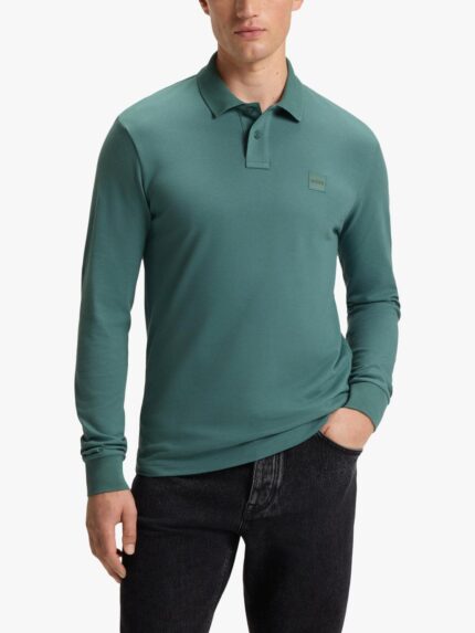 HUGO BOSS Polo Shirt, Mid Green